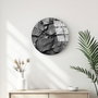 Wallity Reloj de Pared Decorativo de Cristal Multicolor 40 cm